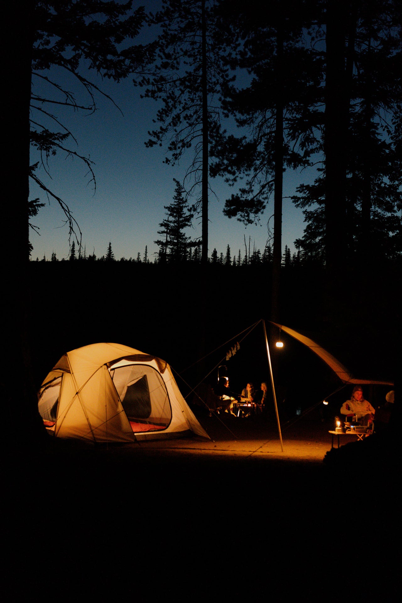 Enjoy a peace night camping in the Alpha Breeze