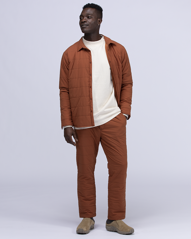 Recycled Cotton Mockneck Long Sleeve T-Shirt   - Snow Peak UK