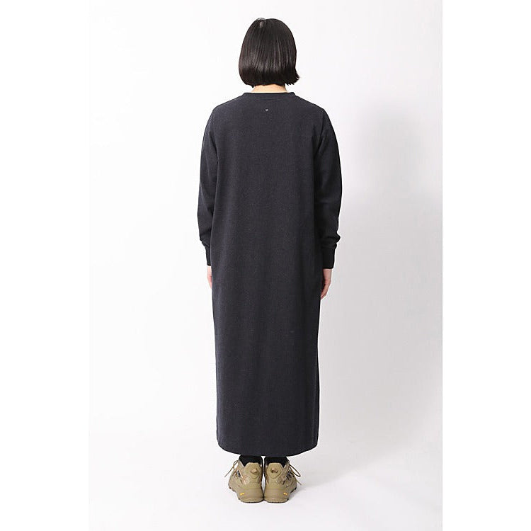 Recycled Cotton Long Sleeve Dress   - Snow Peak UK
