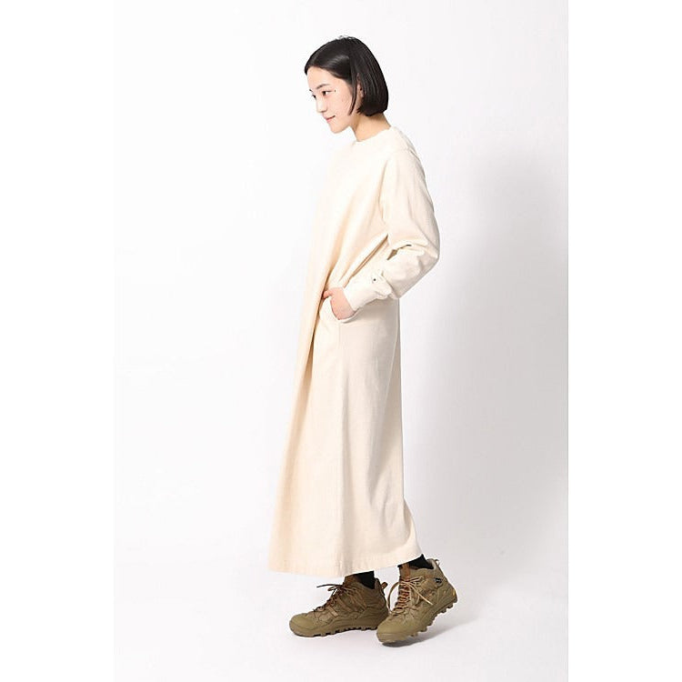 Recycled Cotton Long Sleeve Dress   - Snow Peak UK
