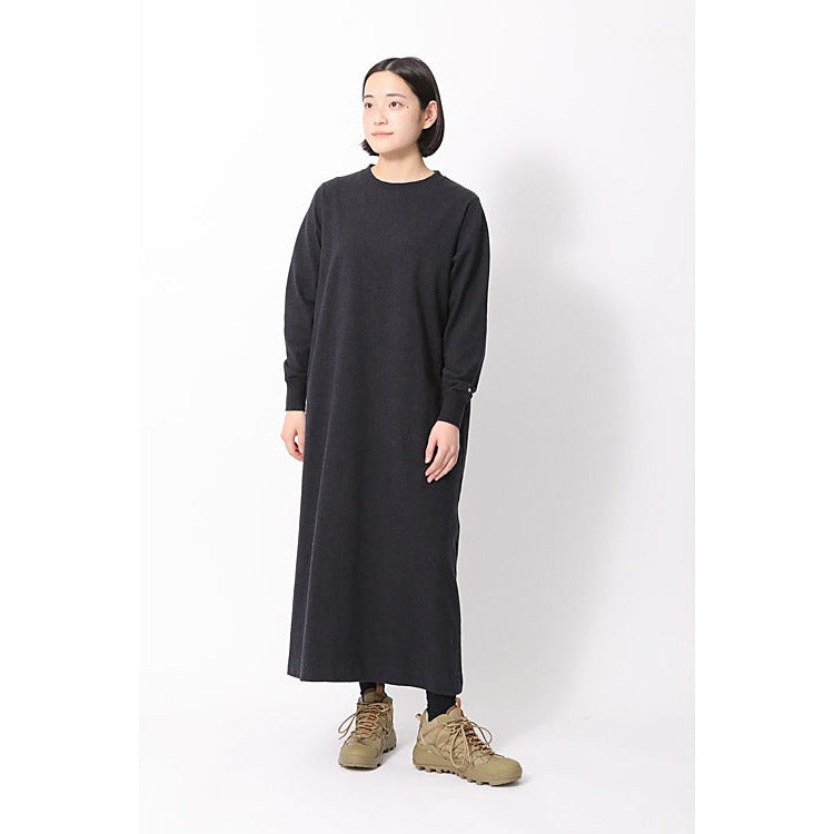 Recycled Cotton Long Sleeve Dress   - Snow Peak UK