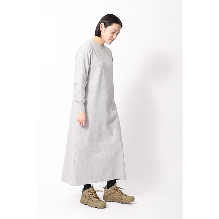 Recycled Cotton Long Sleeve Dress   - Snow Peak UK