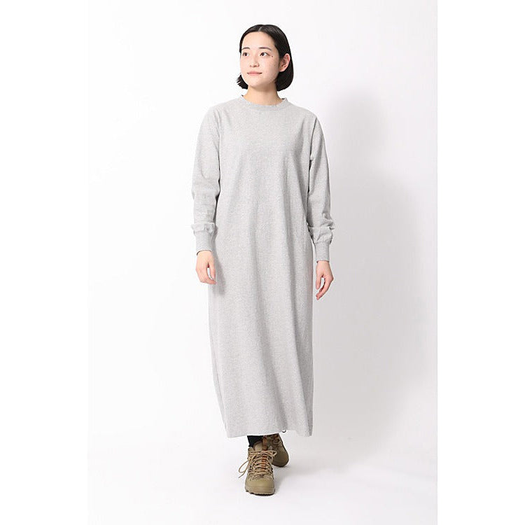Recycled Cotton Long Sleeve Dress   - Snow Peak UK