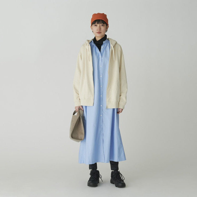 Recycled Cotton Zip Up Parka - Snow Peak UK