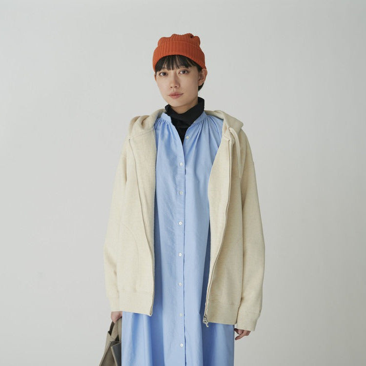 Recycled Cotton Zip Up Parka - Snow Peak UK