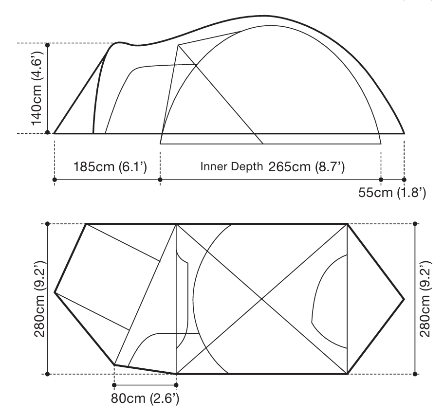 Amenity Dome M - Snow Peak UK