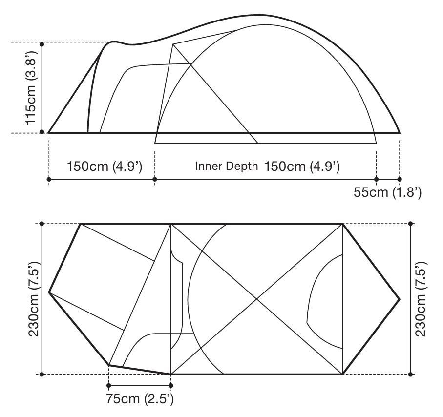 Amenity Dome M - Snow Peak UK