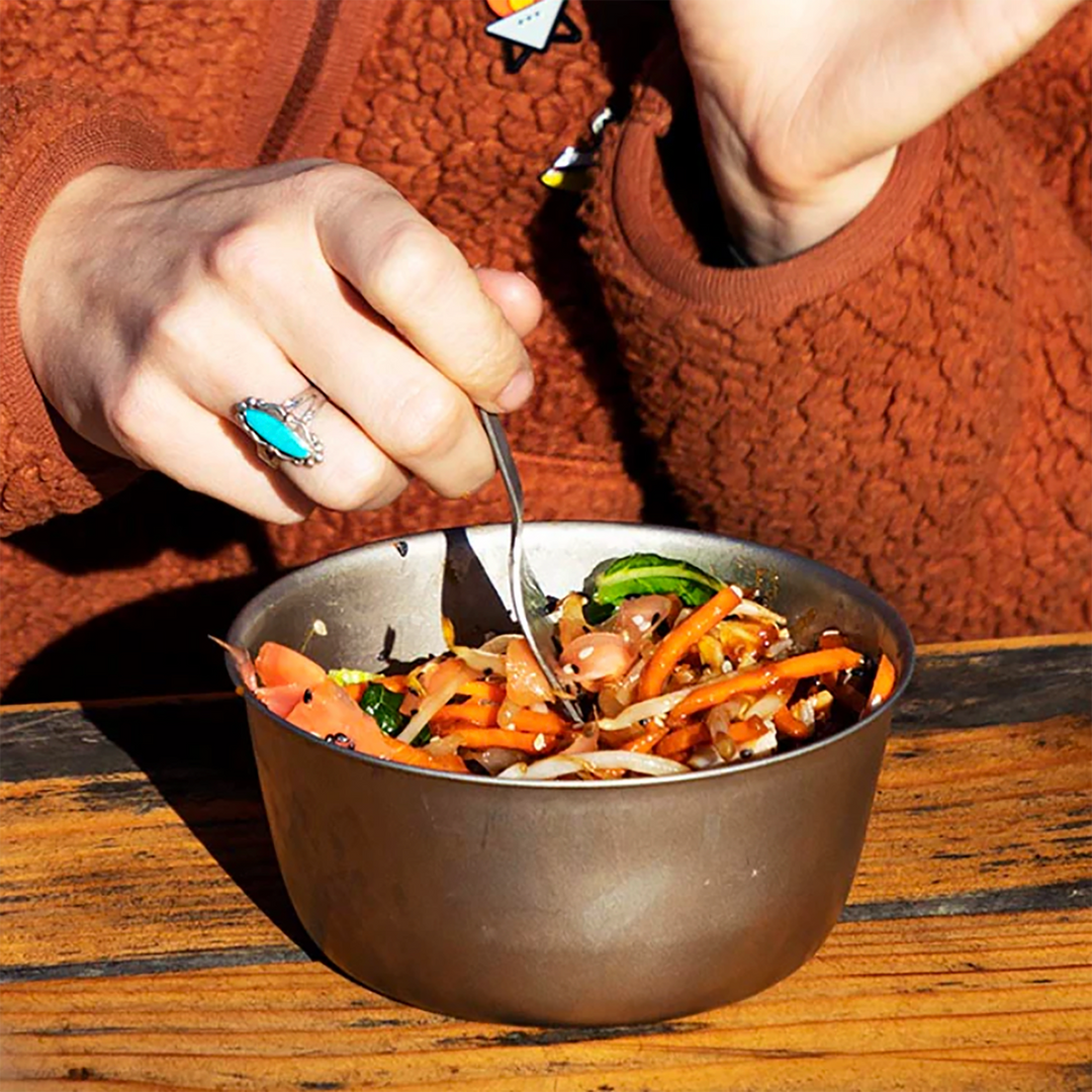 廃盤品  Peak Trek Titanium Bowl 4個セット Snow Peak Trek Titanium Bowl – Snow Peak