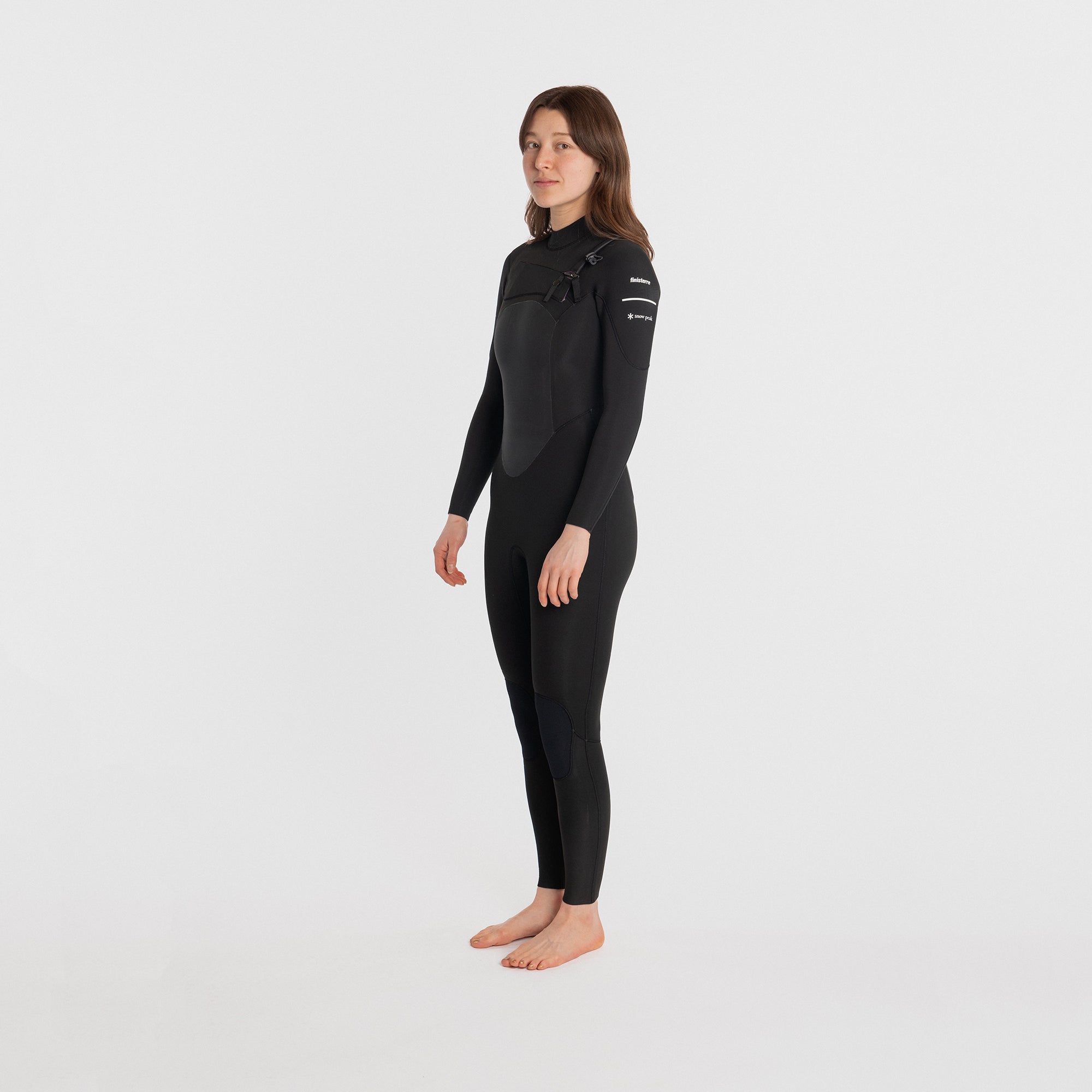 Snow Peak + Finisterre Women's 3mm Yulex Chest Zip Wetsuit - Snow Peak UK