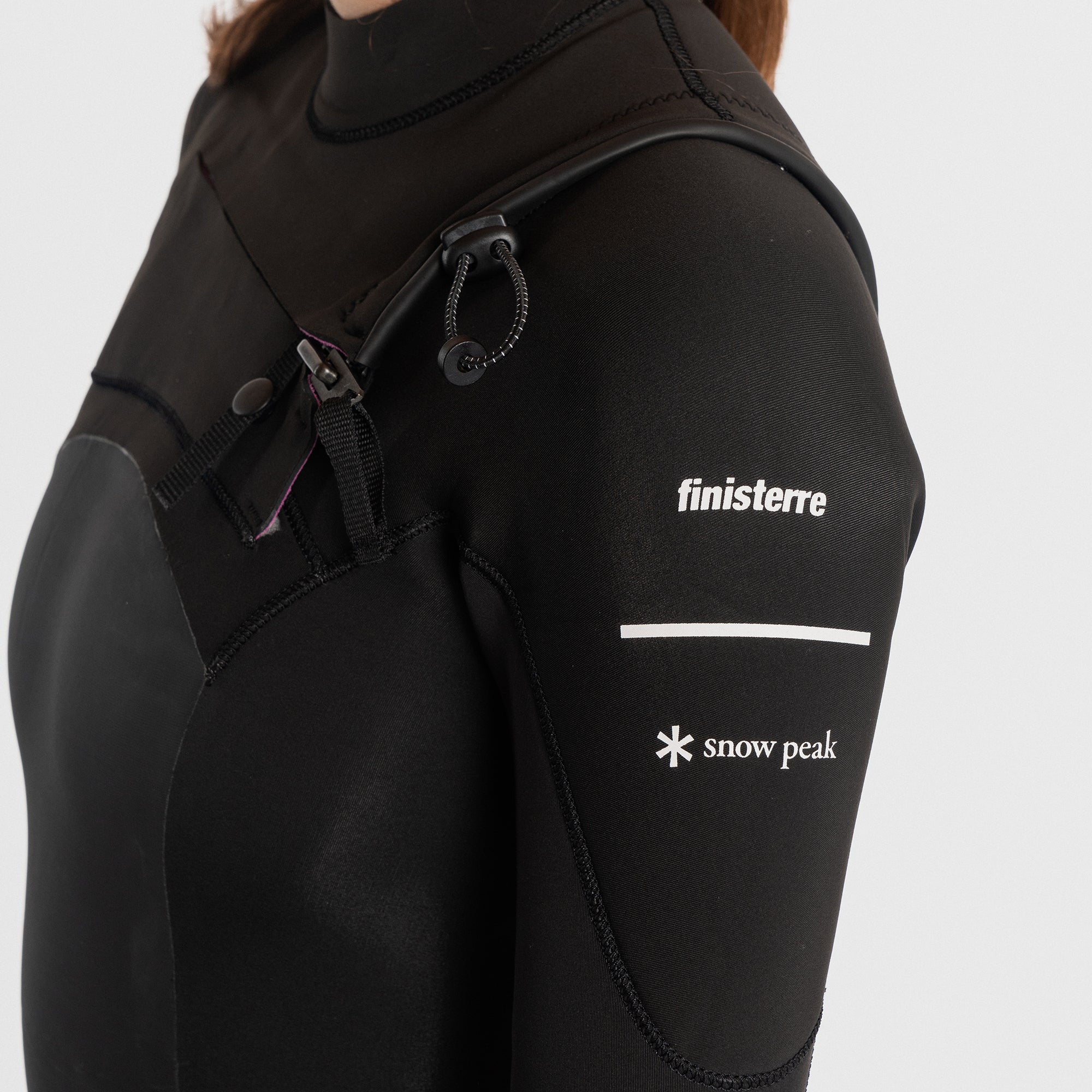 Snow Peak + Finisterre Women's 3mm Yulex Chest Zip Wetsuit - Snow Peak UK
