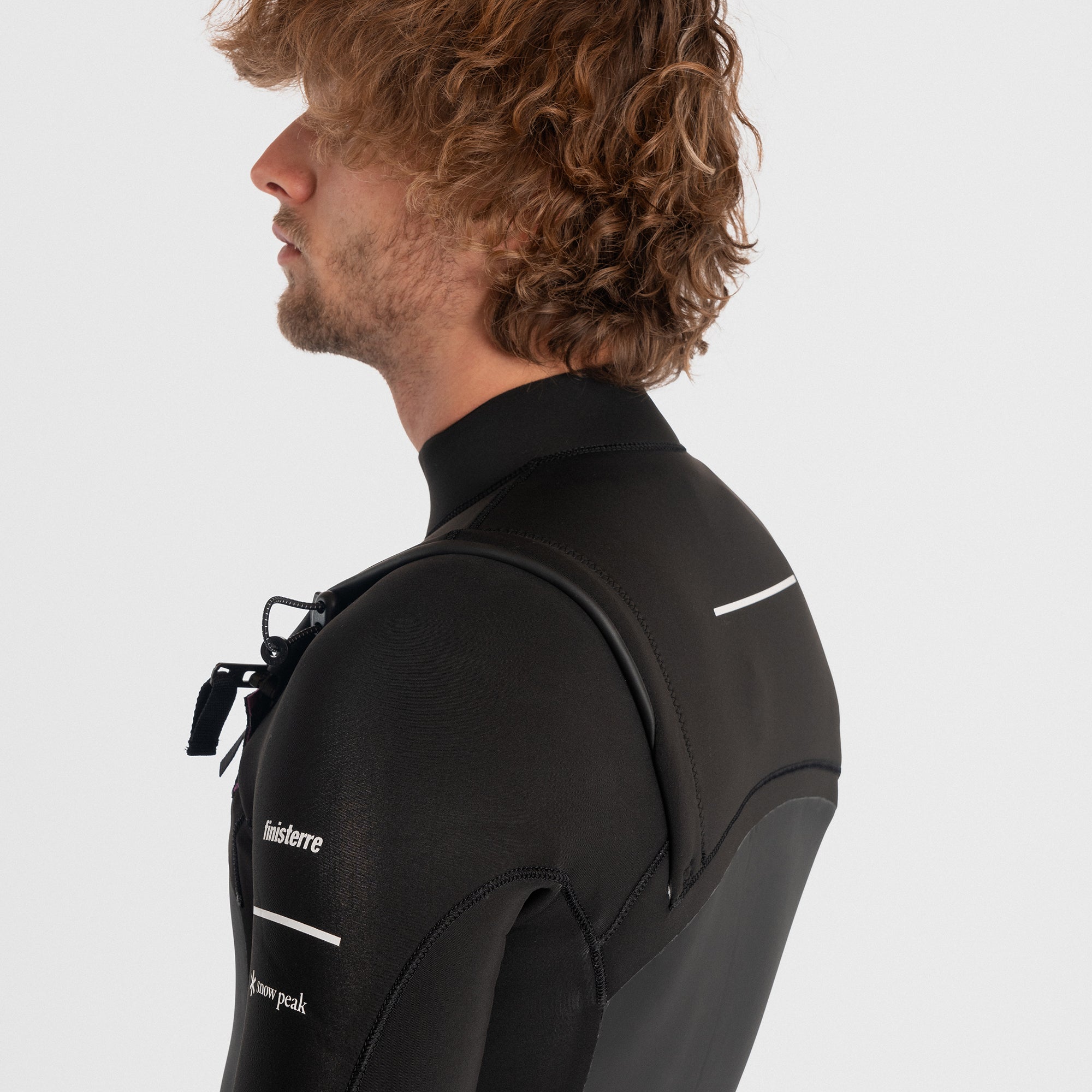 Snow Peak + Finisterre Men's 3mm Yulex Chest Zip Wetsuit - Snow Peak UK