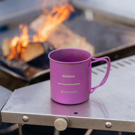 Snow Peak + Finisterre Anodised Titanium Camp Cup - Snow Peak UK