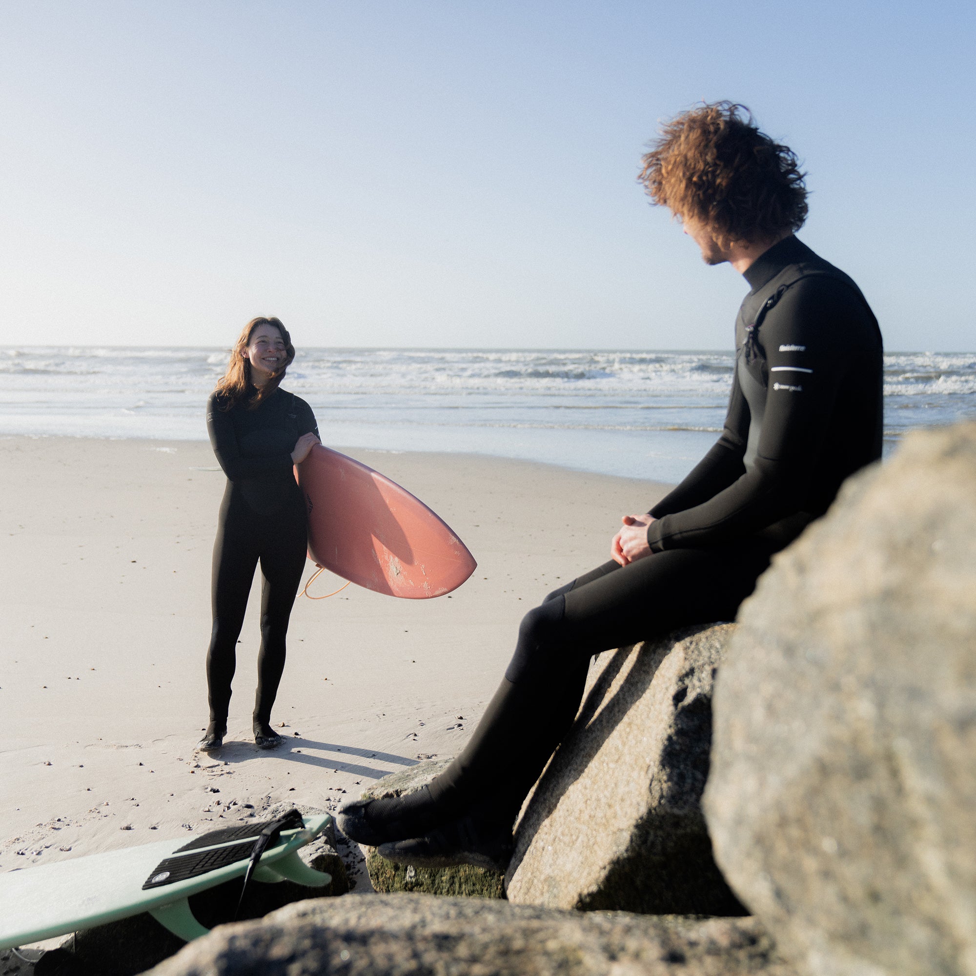 Snow Peak + Finisterre Men's 3mm Yulex Chest Zip Wetsuit - Snow Peak UK