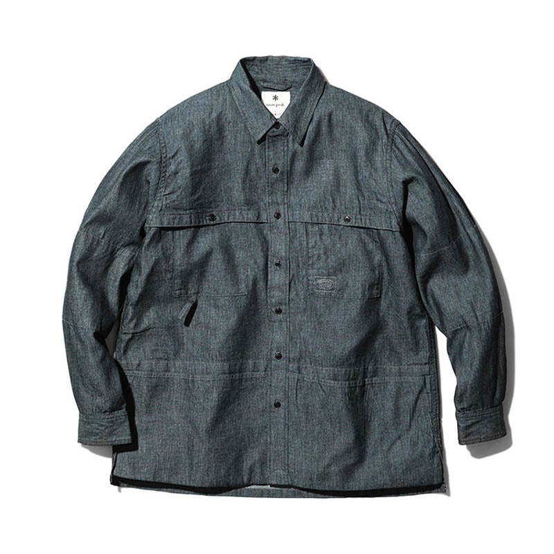 Takibi Light Denim Utility Shirt – Snow Peak