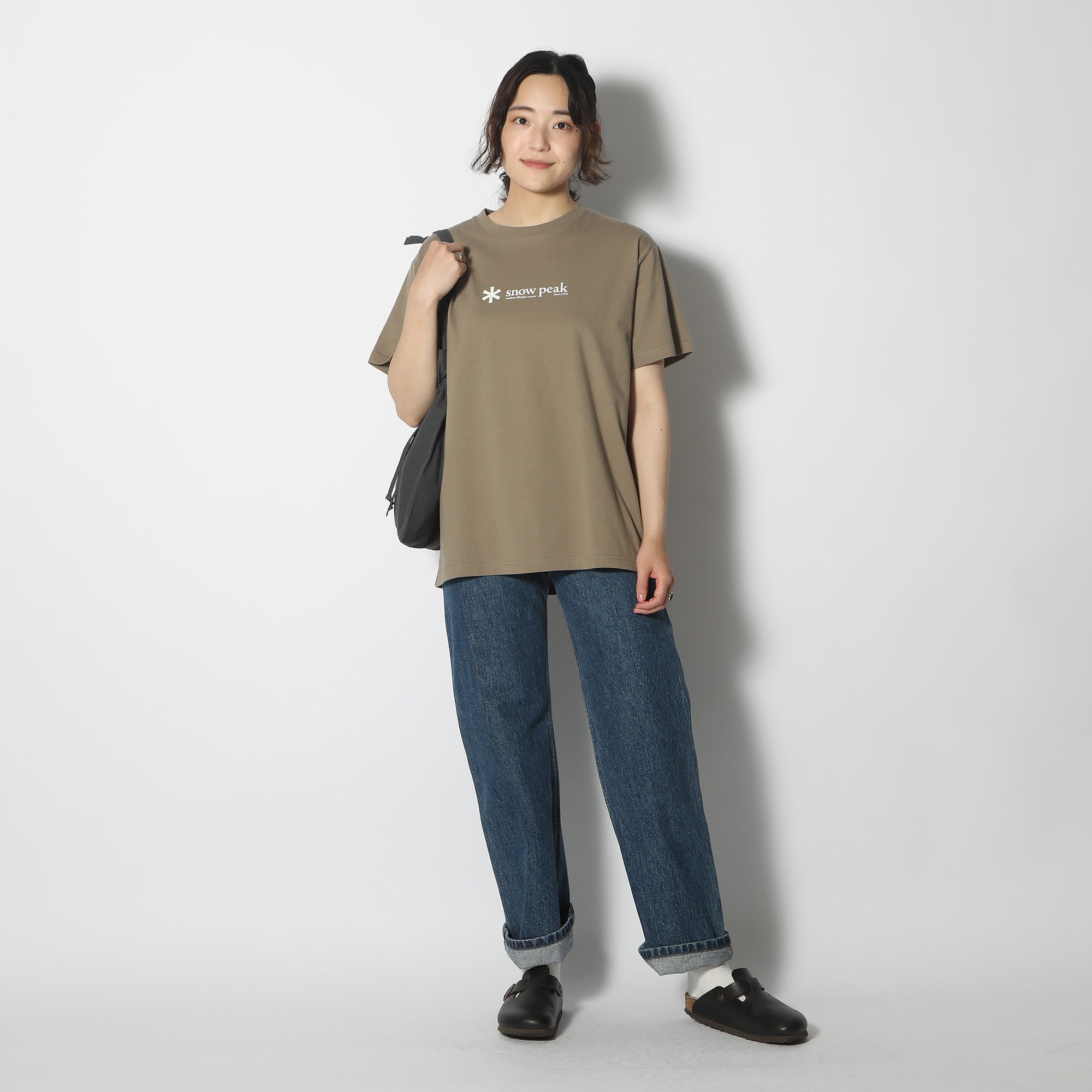 Soft Cotton Logo Short Sleeve T-Shirt - Snow Peak UK
