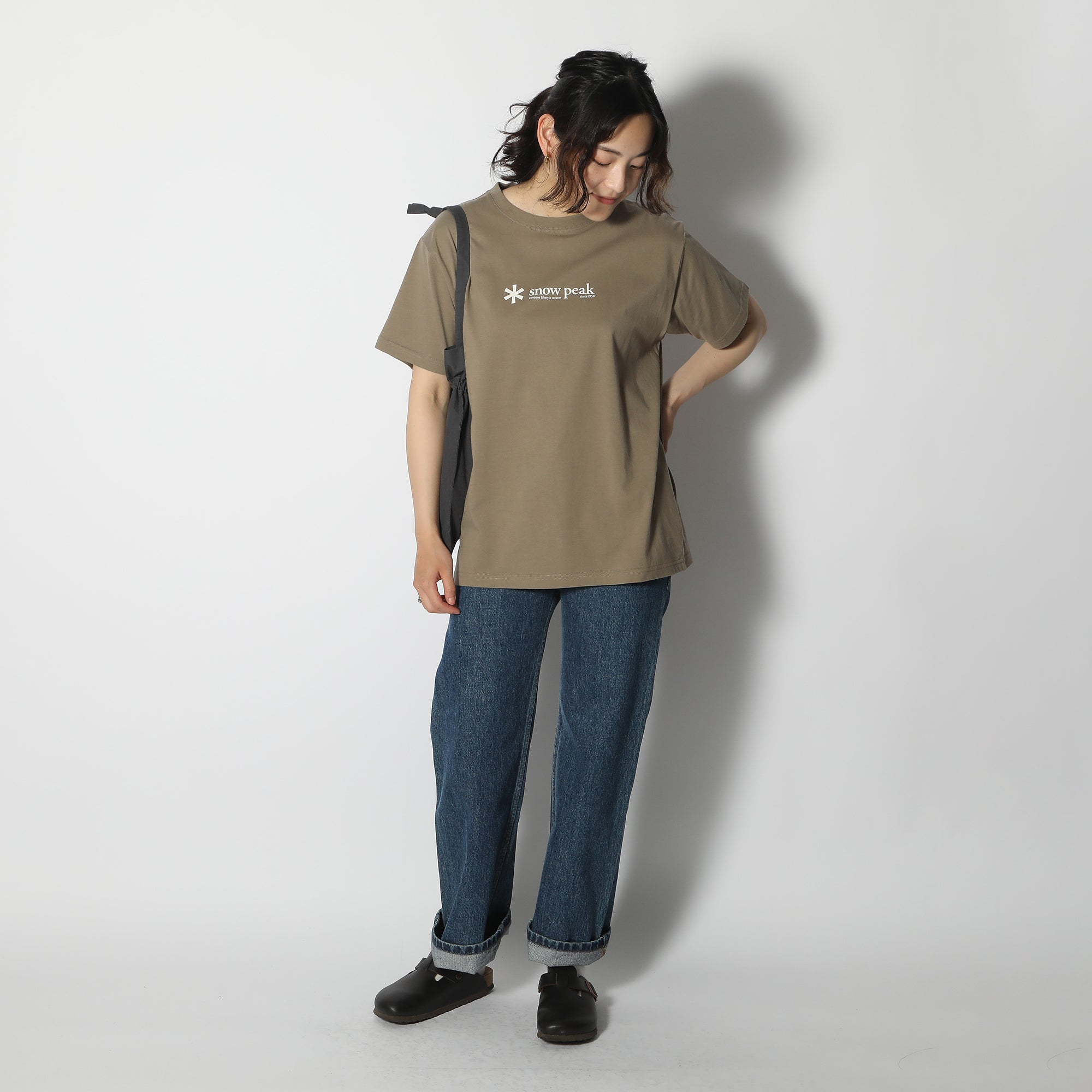 Soft Cotton Logo Short Sleeve T-Shirt - Snow Peak UK