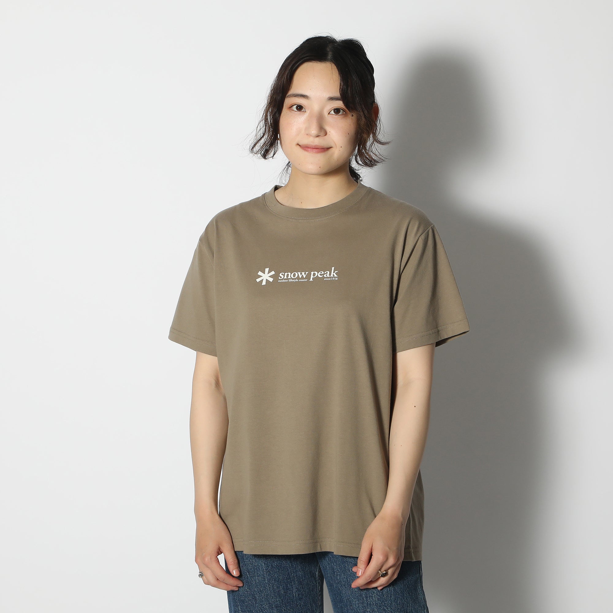 Soft Cotton Logo Short Sleeve T-Shirt - Snow Peak UK
