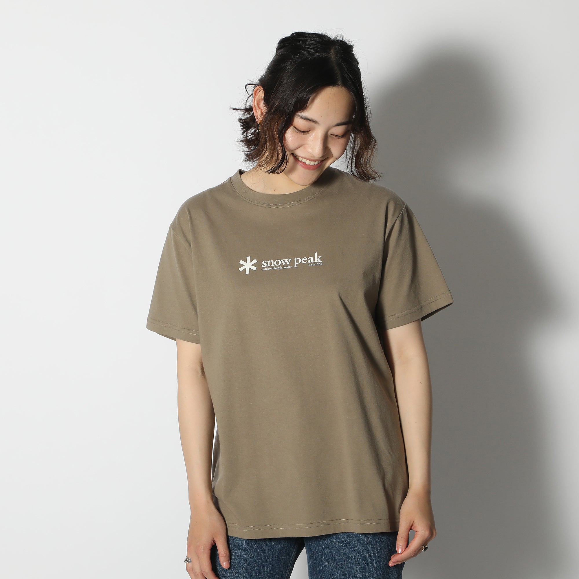 Soft Cotton Logo Short Sleeve T-Shirt - Snow Peak UK