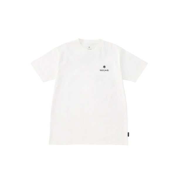 Landlock T-Shirt White TS-26SU01002001 - Snow Peak UK
