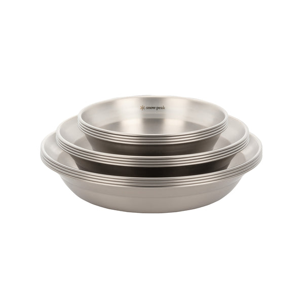 Renewed Tableware Set L Family   - Snow Peak UK