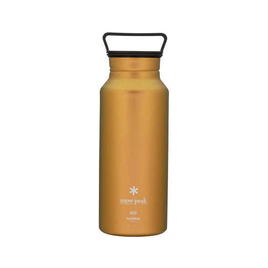 Titanium Aurora Bottle 800 Gold TW-800-YL - Snow Peak UK
