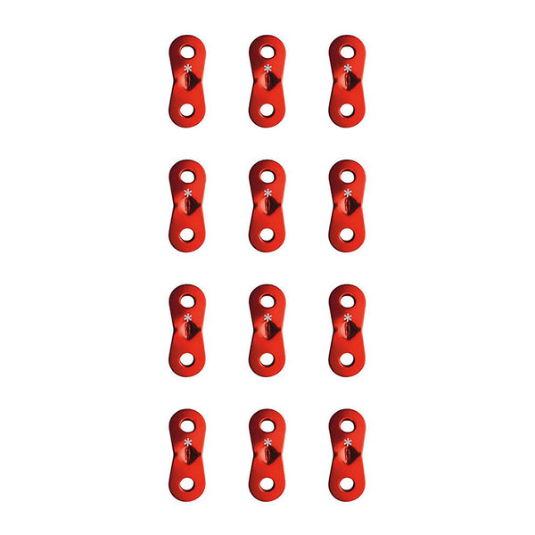 Red Aluminium Rope Tensioner   - Snow Peak UK