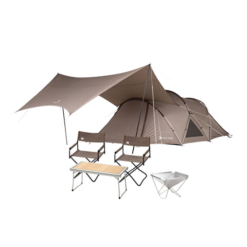 Land Nest Dome Medium Camp Essentials Bundle - Snow Peak UK