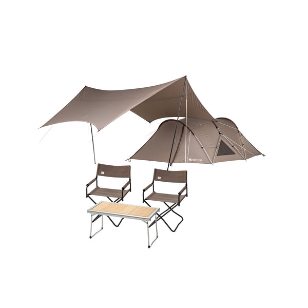 Land Nest Dome Small Camp Starter Bundle – Snow Peak