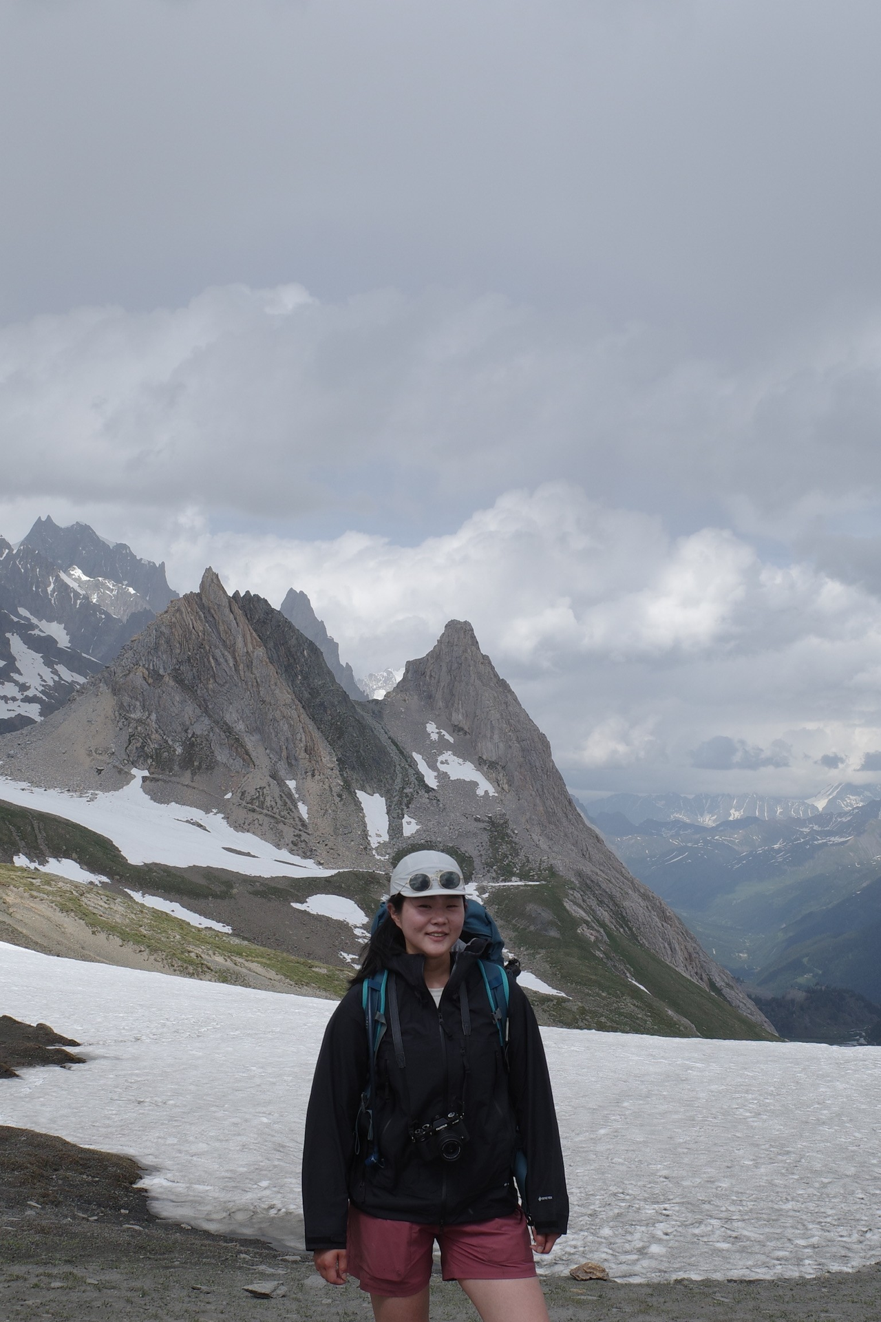 Trekking around Mont Blanc