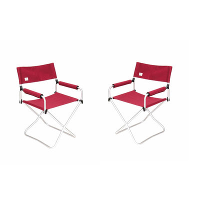 Red Folding Chair Set - Snow Peak UK