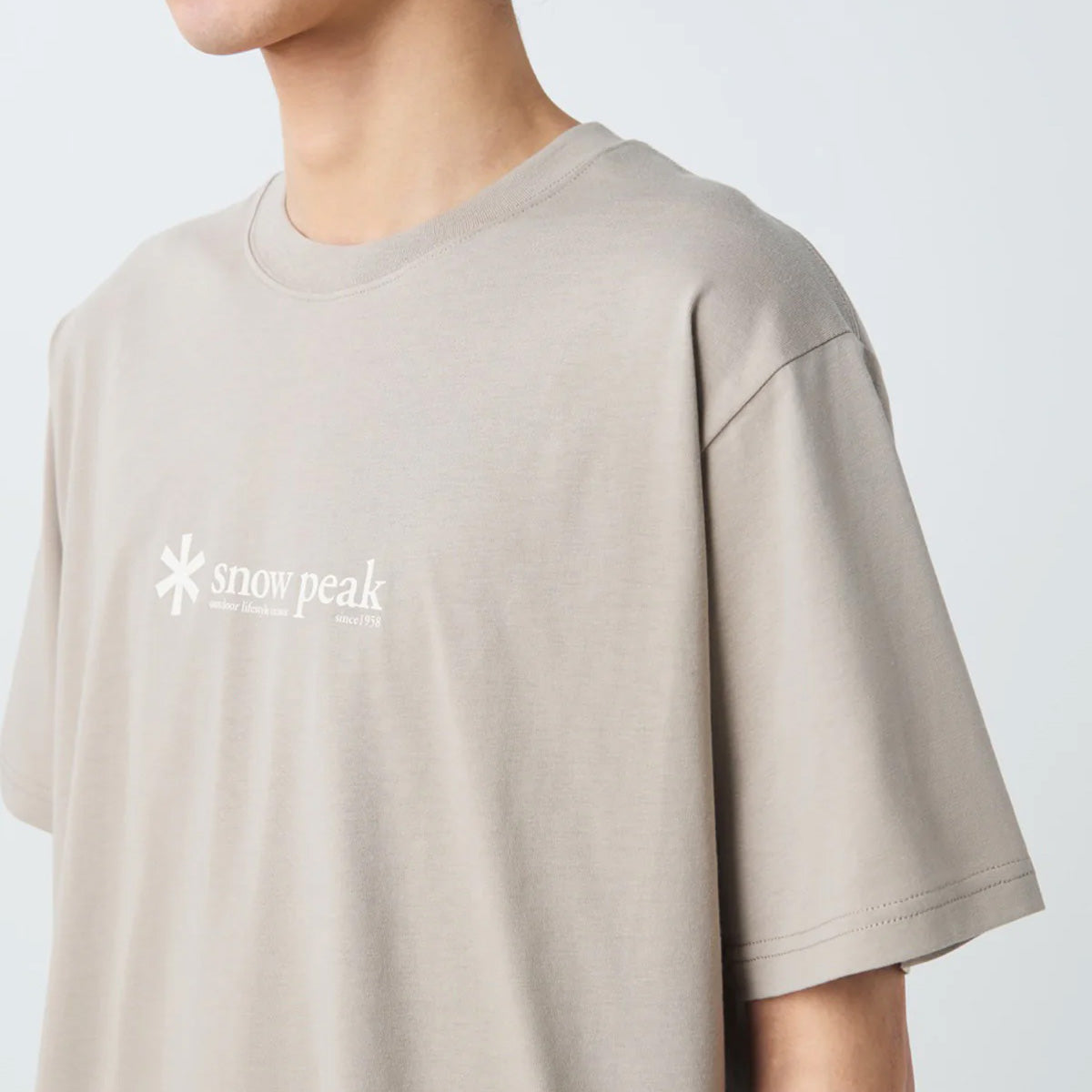 Soft Cotton Logo Short Sleeve T-Shirt - Snow Peak UK