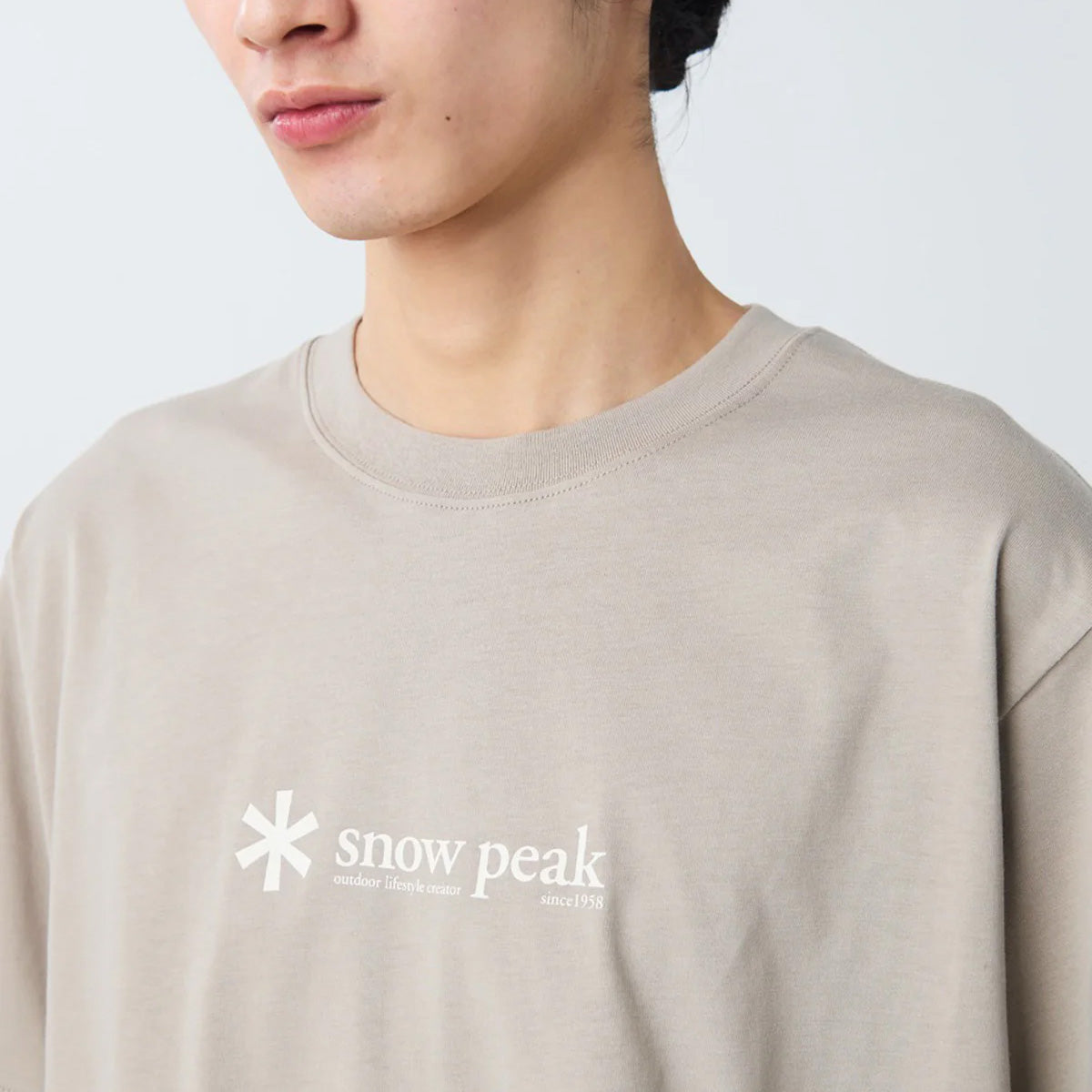 Soft Cotton Logo Short Sleeve T-Shirt - Snow Peak UK