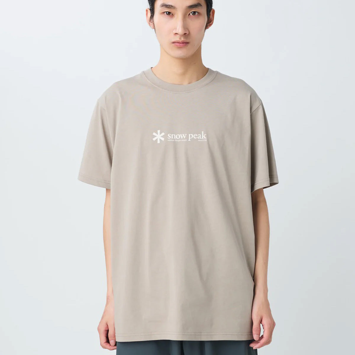Soft Cotton Logo Short Sleeve T-Shirt - Snow Peak UK