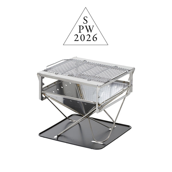 Snow Peak Way: Peak District Rentals Takibi Fire & Grill SPW-RENTAL-TAKIBI-NORTH - Snow Peak UK