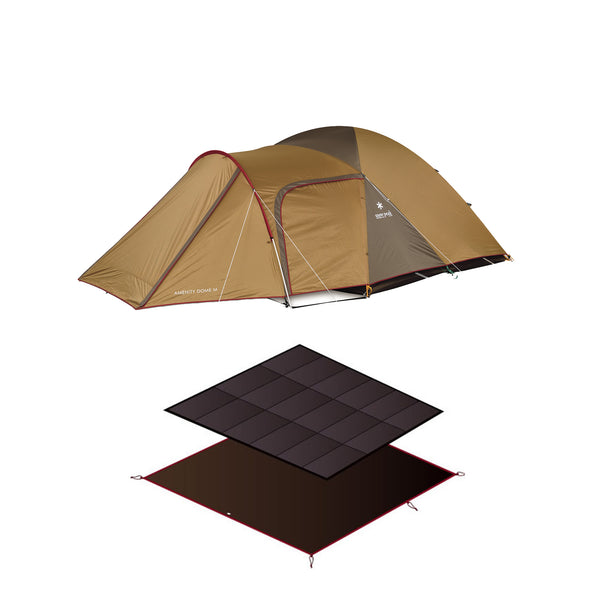 Amenity Dome M Tent, Mat and Sheet Bundle - Snow Peak UK