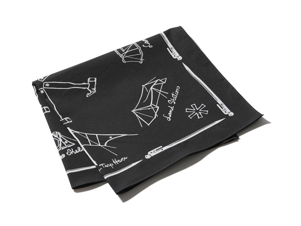 Organic Cotton Noasobi Bandana   - Snow Peak UK