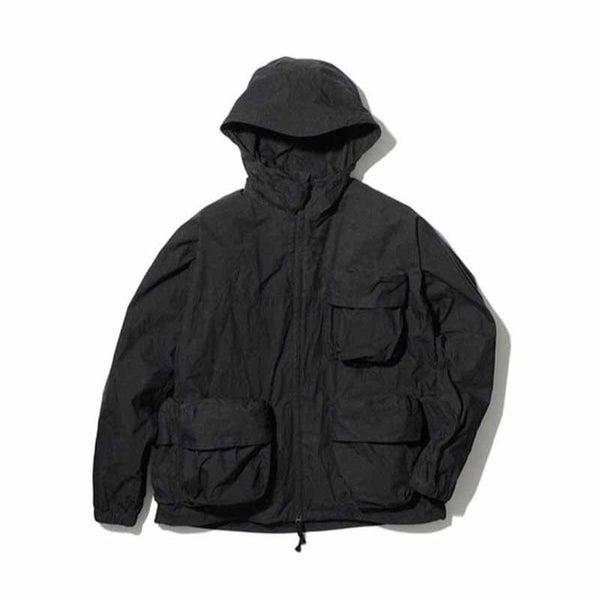 Indigo C/N Parka Black JK-20AU007R00BK - Snow Peak UK