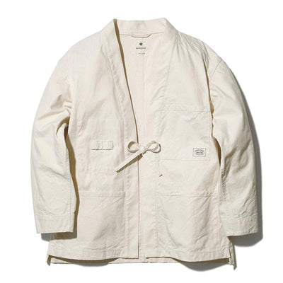 Organic Cotton Canvas NORAGI Jacket Ecru JK-21SU40100EC - Snow Peak UK