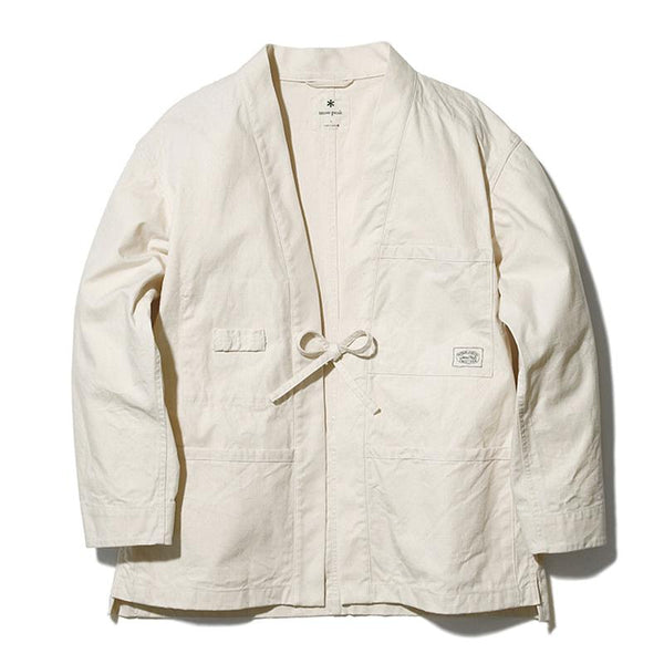 Organic Cotton Canvas NORAGI Jacket Ecru JK-21SU40100EC - Snow Peak UK