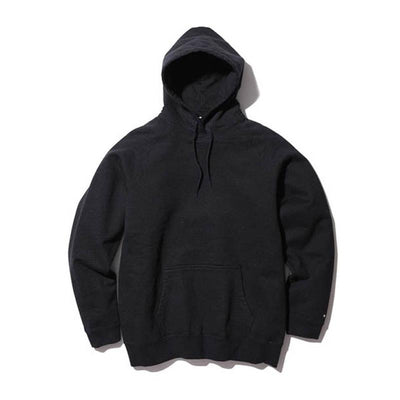 Recycled Cotton Pullover Hoodie Black SW-22SU40200BK - Snow Peak UK