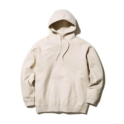Recycled Cotton Pullover Hoodie Oatmeal SW-22SU40200OM - Snow Peak UK
