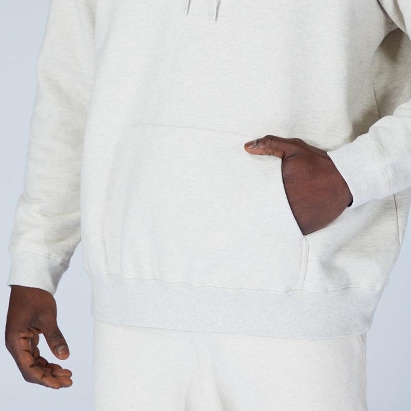 Recycled Cotton Pullover Hoodie   - Snow Peak UK