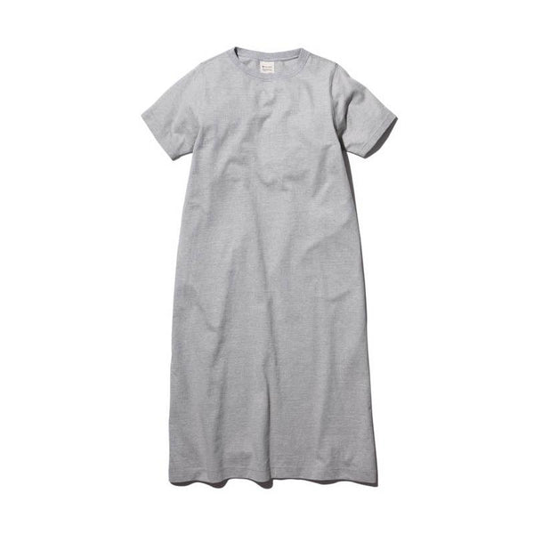 Recycled Cotton Heavy Dress Marled Grey SW-22SW40100MG - Snow Peak UK