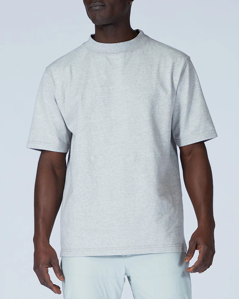 Recycled Cotton Heavy Mockneck T-shirt Renewed - Snow Peak UK