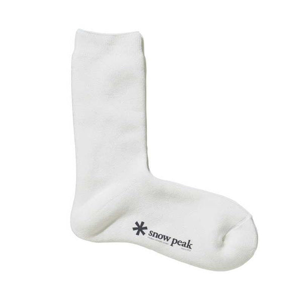 Full Pile Sock Long White UG-655WH - Snow Peak UK