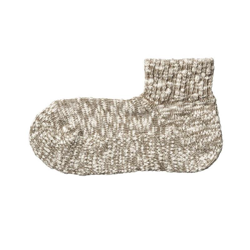 GaraGara Socks Brown UG-609RR02BR - Snow Peak UK